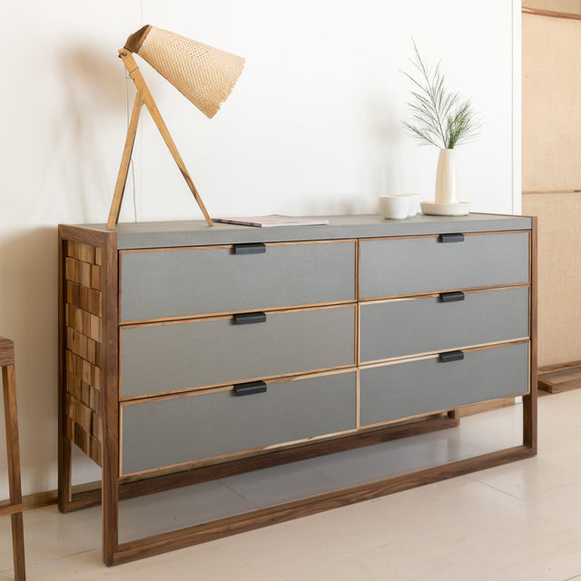 Comoda Baja Bs As - 6 Cajones - Entrega Inmediata - Talleres Sustentables