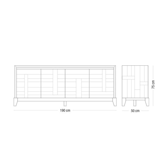Vajillero Piet - Entrega Inmediata - Talleres Sustentables
